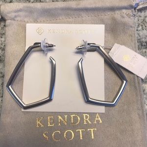 NWT Kendra Scott rhod Lonnie earrings